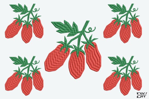 Tomatoes Embroidery Design Review for Seasonal Gifts