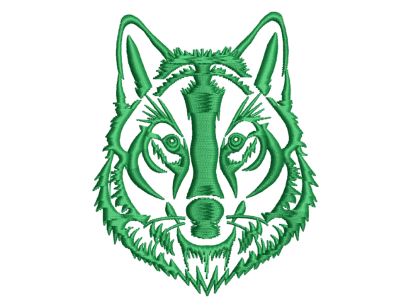 Wild Wolf Portrait Embroidery Review
